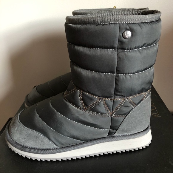 New women’s Koolaburra grey wool boots, size 6 - Picture 2 of 4